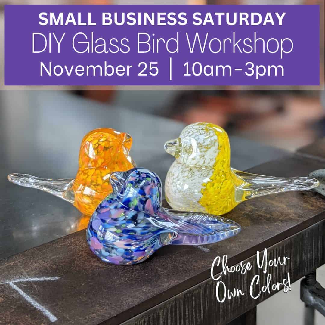 DIY Glass Bird Workshop